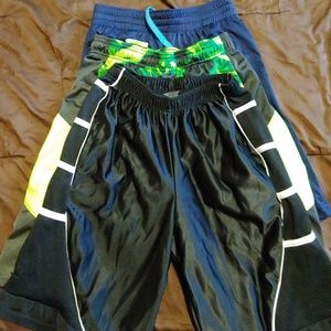 3 Boys' gym shorts
